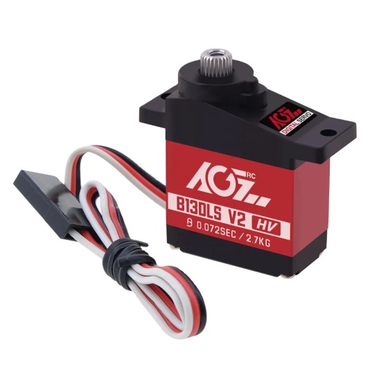 Original AGFRC B13DLS V2 2.7 Kg 0.072sec 8.4V HV Motor Digital RC for Helicopter/Mini Z Cars